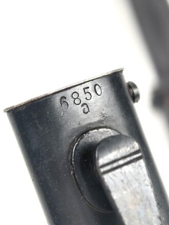 Seitengewehr M84/98 für K98 der Wehrmach, getragenes Stück