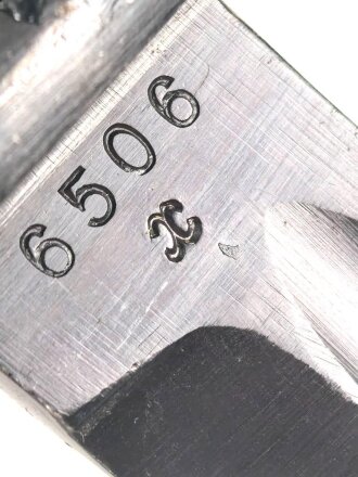 Seitengewehr M84/98 für K98 der Wehrmach, getragenes Stück