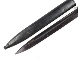 Seitengewehr M84/98 für K98 der Wehrmach, getragenes Stück