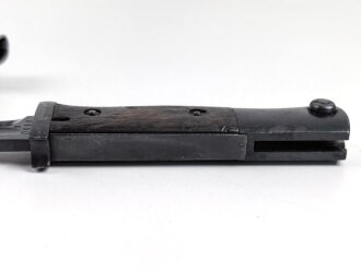 Seitengewehr M84/98 für K98 der Wehrmach, getragenes Stück