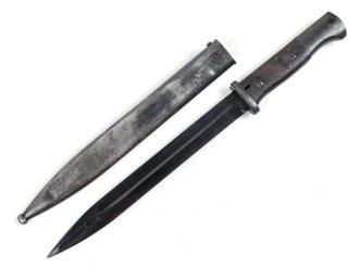 Seitengewehr M84/98 für K98 der Wehrmach, getragenes Stück