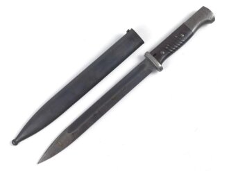 Seitengewehr M84/98 für K98 der Wehrmach, getragenes Stück