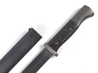 Seitengewehr M84/98 für K98 der Wehrmach, getragenes Stück