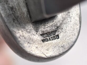 Seitengewehr M84/98 für K98 der Wehrmach, getragenes Stück