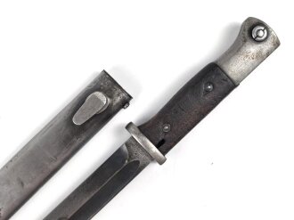 Seitengewehr M84/98 für K98 der Wehrmach, getragenes Stück