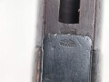 Seitengewehr M84/98 für K98 der Wehrmach, getragenes Stück, die Scheide überlackiert
