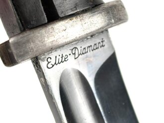 Seitengewehr M84/98 für K98 der Wehrmach, getragenes Stück, die Scheide überlackiert