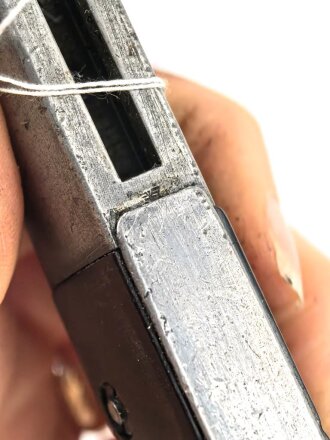 Seitengewehr M84/98 für K98 der Wehrmach, getragenes Stück, die Scheide überlackiert