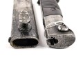 Seitengewehr M84/98 für K98 der Wehrmach, getragenes Stück, die Scheide überlackiert