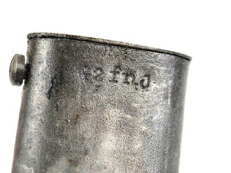 Seitengewehr M84/98 für K98 der Wehrmach, getragenes Stück