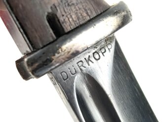 Seitengewehr M84/98 für K98 der Wehrmach, getragenes Stück