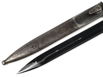 Seitengewehr M84/98 für K98 der Wehrmacht, getragenes Stück