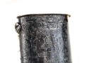 Seitengewehr M84/98 für K98 der Wehrmach, getragenes Stück, die Scheide überlackiert