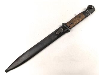 Seitengewehr M84/98 für K98 der Wehrmach, getragenes...