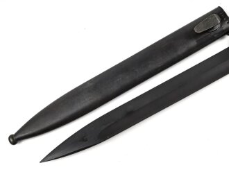 Seitengewehr M84/98 für K98 der Wehrmach, getragenes Stück