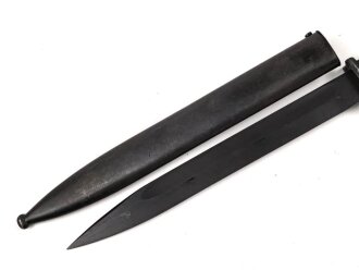 Seitengewehr M84/98 für K98 der Wehrmach, getragenes Stück