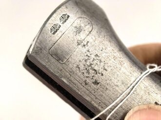 Seitengewehr M84/98 für K98 der Wehrmach, getragenes Stück, die Scheide überlackiert