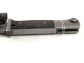 Seitengewehr M84/98 für K98 der Wehrmach, getragenes Stück, die Scheide überlackiert