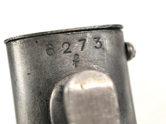 Seitengewehr M84/98 für K98 der Wehrmach, getragenes Stück