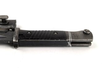Seitengewehr M84/98 für K98 der Wehrmach, getragenes Stück