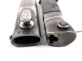 Seitengewehr M84/98 für K98 der Wehrmach, getragenes Stück