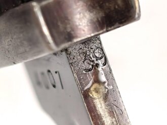 Seitengewehr M84/98 für K98 der Wehrmach, getragenes Stück