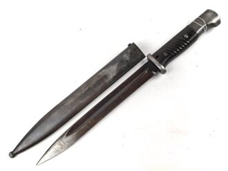 Seitengewehr M84/98 für K98 der Wehrmach, getragenes Stück