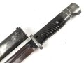 Seitengewehr M84/98 für K98 der Wehrmach, getragenes Stück