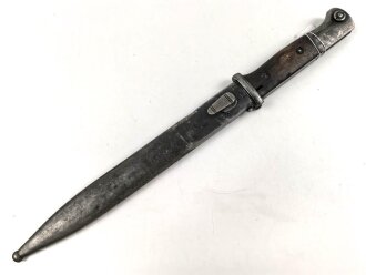 Seitengewehr M84/98 für K98 der Wehrmach, getragenes...