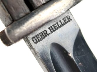 Seitengewehr M84/98 für K98 der Wehrmach, getragenes Stück