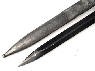 Seitengewehr M84/98 für K98 der Wehrmach, getragenes Stück