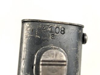 Seitengewehr M84/98 für K98 der Wehrmach, getragenes Stück