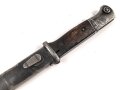 Seitengewehr M84/98 für K98 der Wehrmach, getragenes Stück