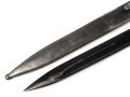 Seitengewehr M84/98 für K98 der Wehrmach, getragenes Stück