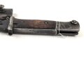 Seitengewehr M84/98 für K98 der Wehrmach, getragenes Stück