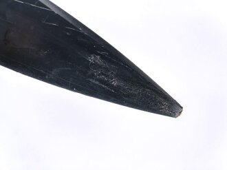 Seitengewehr M84/98 für K98 der Wehrmach, getragenes Stück, die Scheide überlackiert