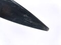 Seitengewehr M84/98 für K98 der Wehrmach, getragenes Stück, die Scheide überlackiert