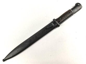 Seitengewehr M84/98 für K98 der Wehrmach, getragenes...