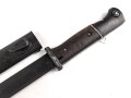 Seitengewehr M84/98 für K98 der Wehrmach, getragenes Stück