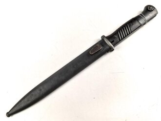 Seitengewehr M84/98 für K98 der Wehrmach, getragenes...