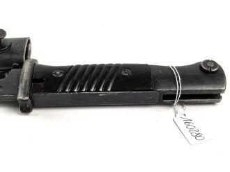 Seitengewehr M84/98 für K98 der Wehrmach, getragenes Stück