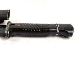 Seitengewehr M84/98 für K98 der Wehrmach, getragenes Stück