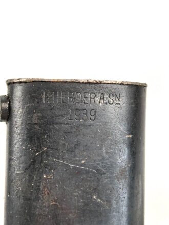 Seitengewehr M84/98 für K98 der Wehrmach, getragenes Stück