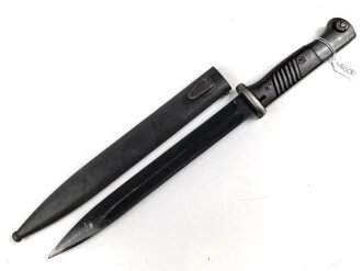 Seitengewehr M84/98 für K98 der Wehrmach, getragenes Stück