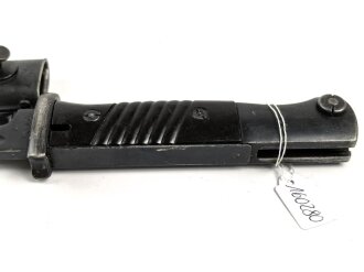 Seitengewehr M84/98 für K98 der Wehrmach, getragenes Stück