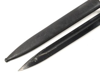 Seitengewehr M84/98 für K98 der Wehrmach, getragenes Stück