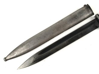 Seitengewehr M84/98 für K98 der Wehrmach, getragenes Stück