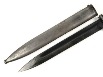 Seitengewehr M84/98 für K98 der Wehrmach, getragenes Stück