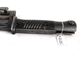 Seitengewehr M84/98 für K98 der Wehrmach, getragenes Stück