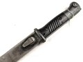 Seitengewehr M84/98 für K98 der Wehrmach, getragenes Stück